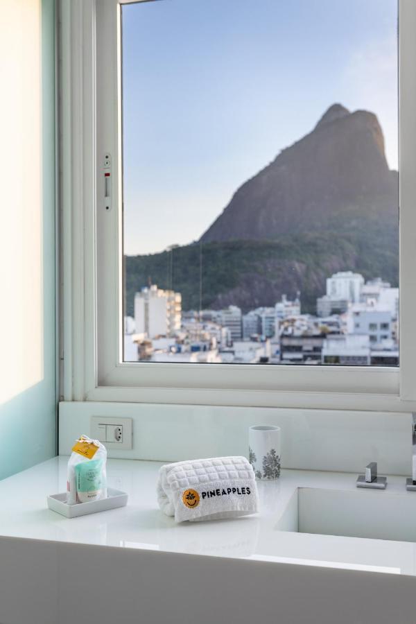 Belo No Leblon - Vista Para Morro 2 Irmaos - Guc6 Zn1 Rio de Janeiro Dış mekan fotoğraf