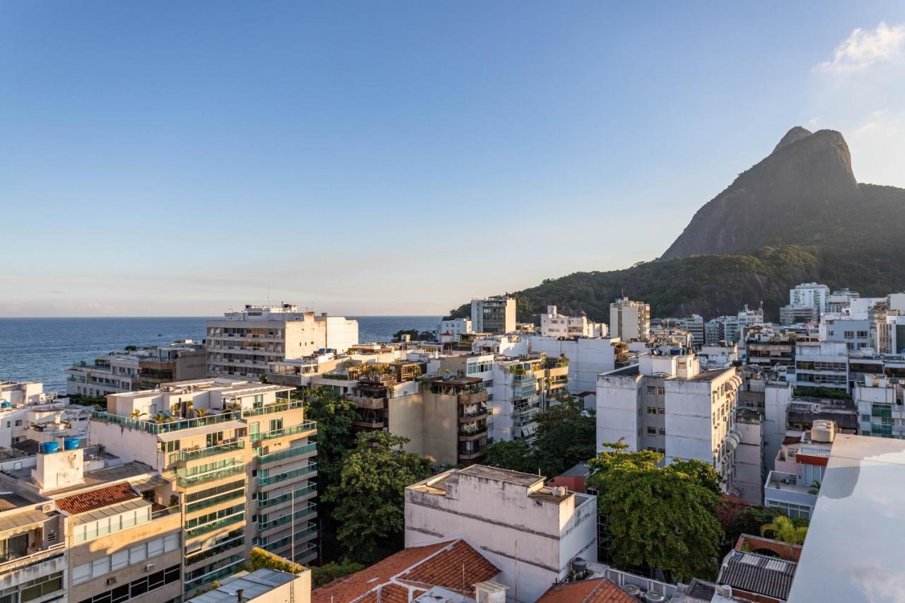 Belo No Leblon - Vista Para Morro 2 Irmaos - Guc6 Zn1 Rio de Janeiro Dış mekan fotoğraf
